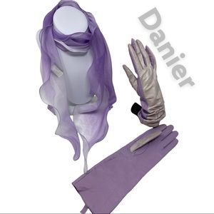 DANIER Gloves & Scarf